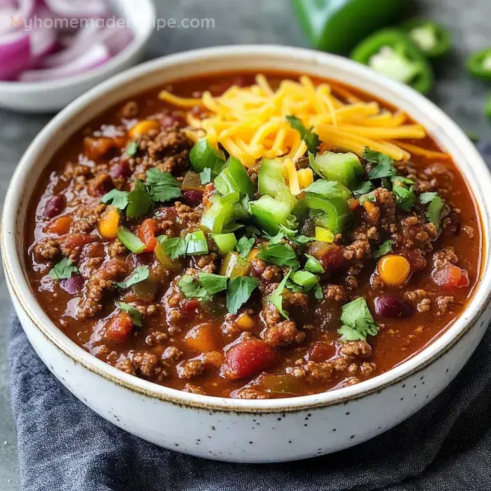 The Best Texas Style Chili