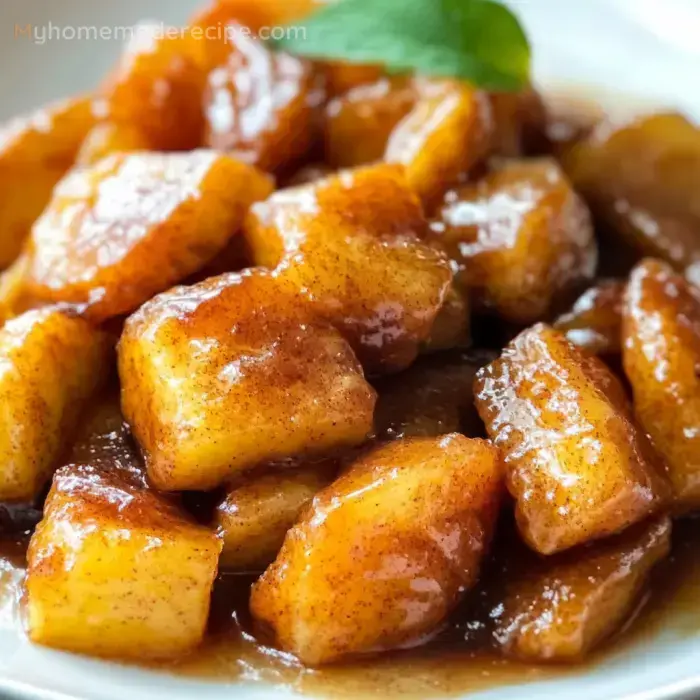 Southern Thanksgiving Cinnamon Fried Apples