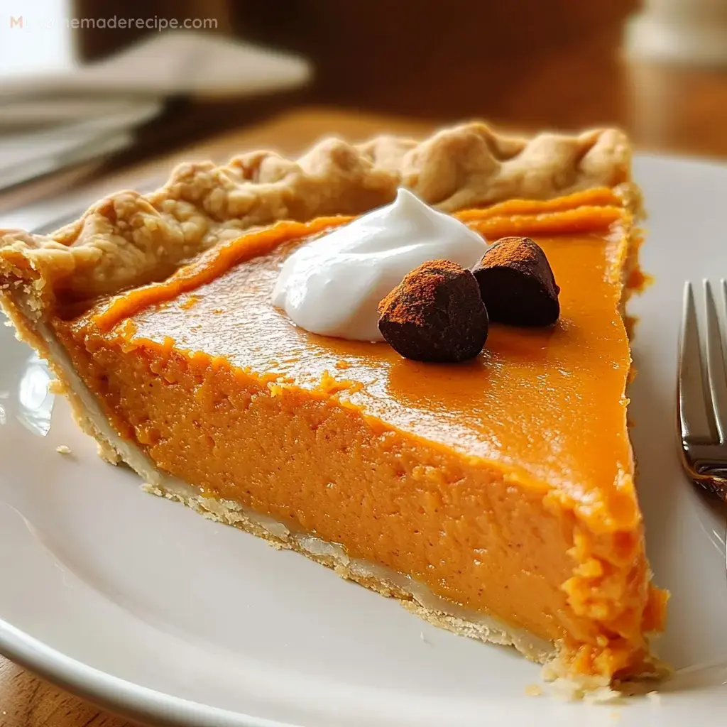 Sweet Potato Pie with Condensed Milk