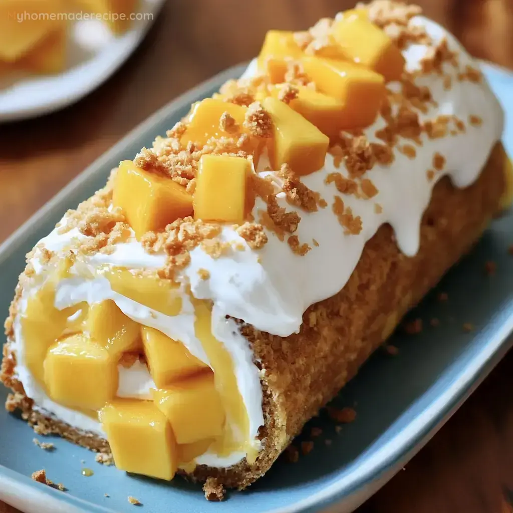 Easy Mango Graham Roll