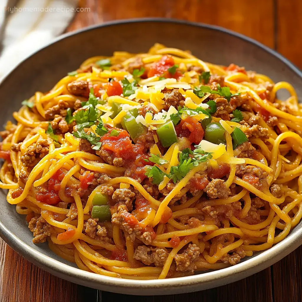 Taco Spaghetti