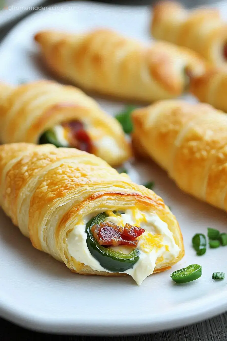 Jalapeño Popper Crescent Rolls