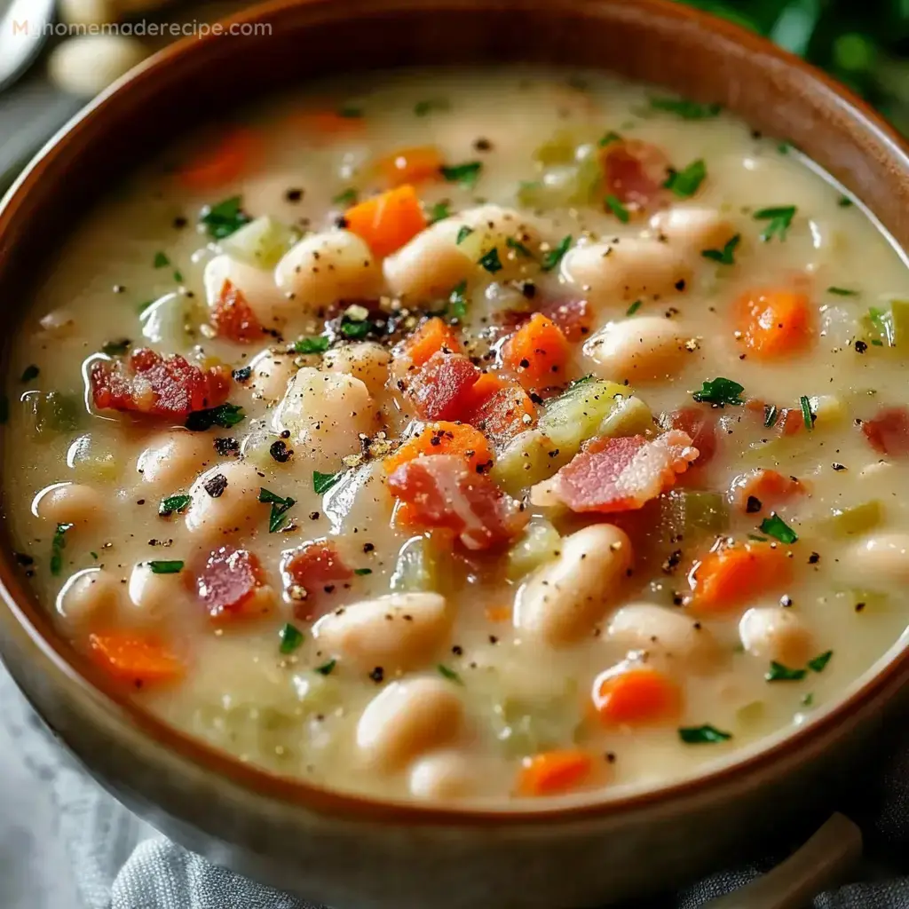 White Bean Soup With Bacon