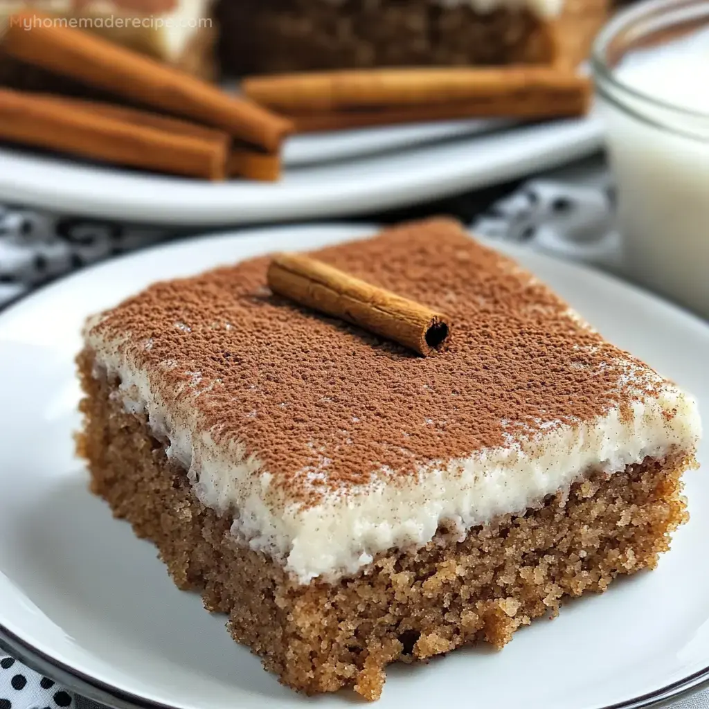 Cinnamon Depression Cake