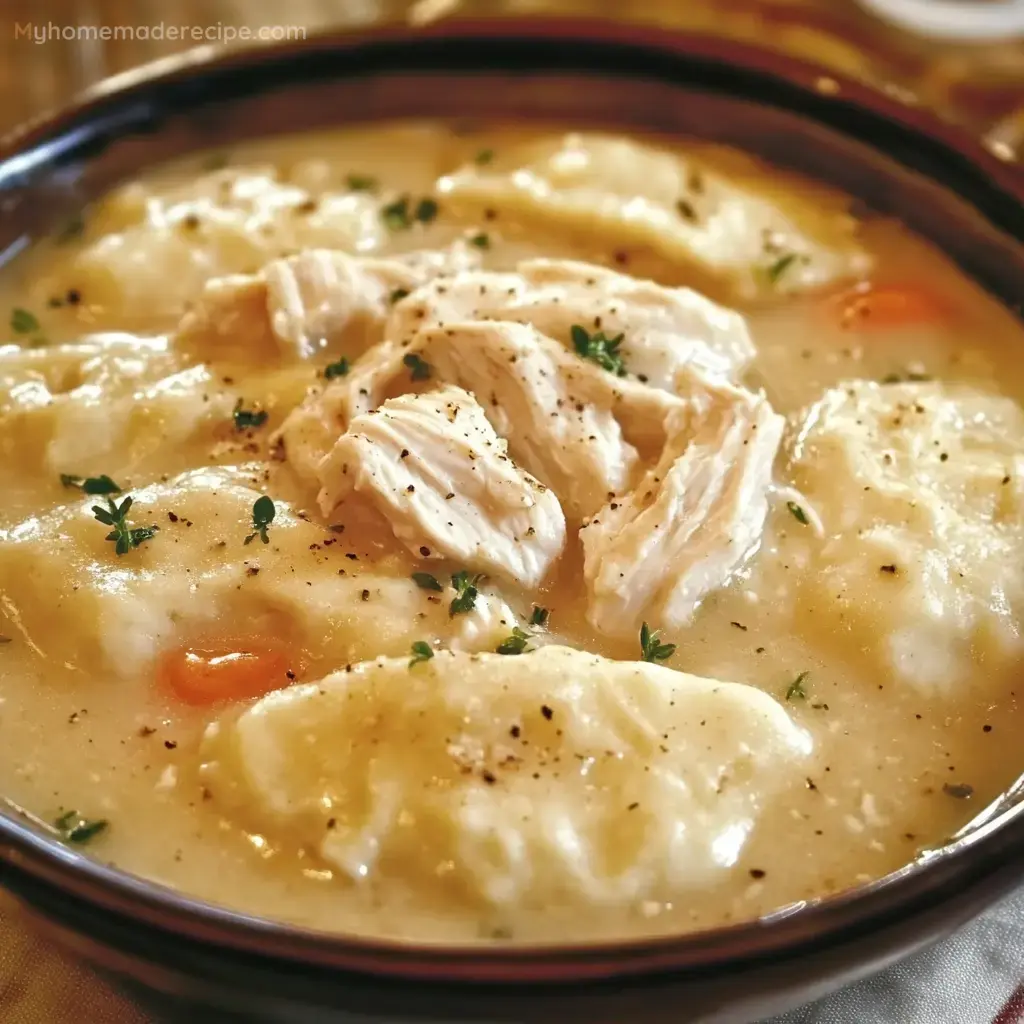 Cracker Barrel Homemade Chicken & Dumplings