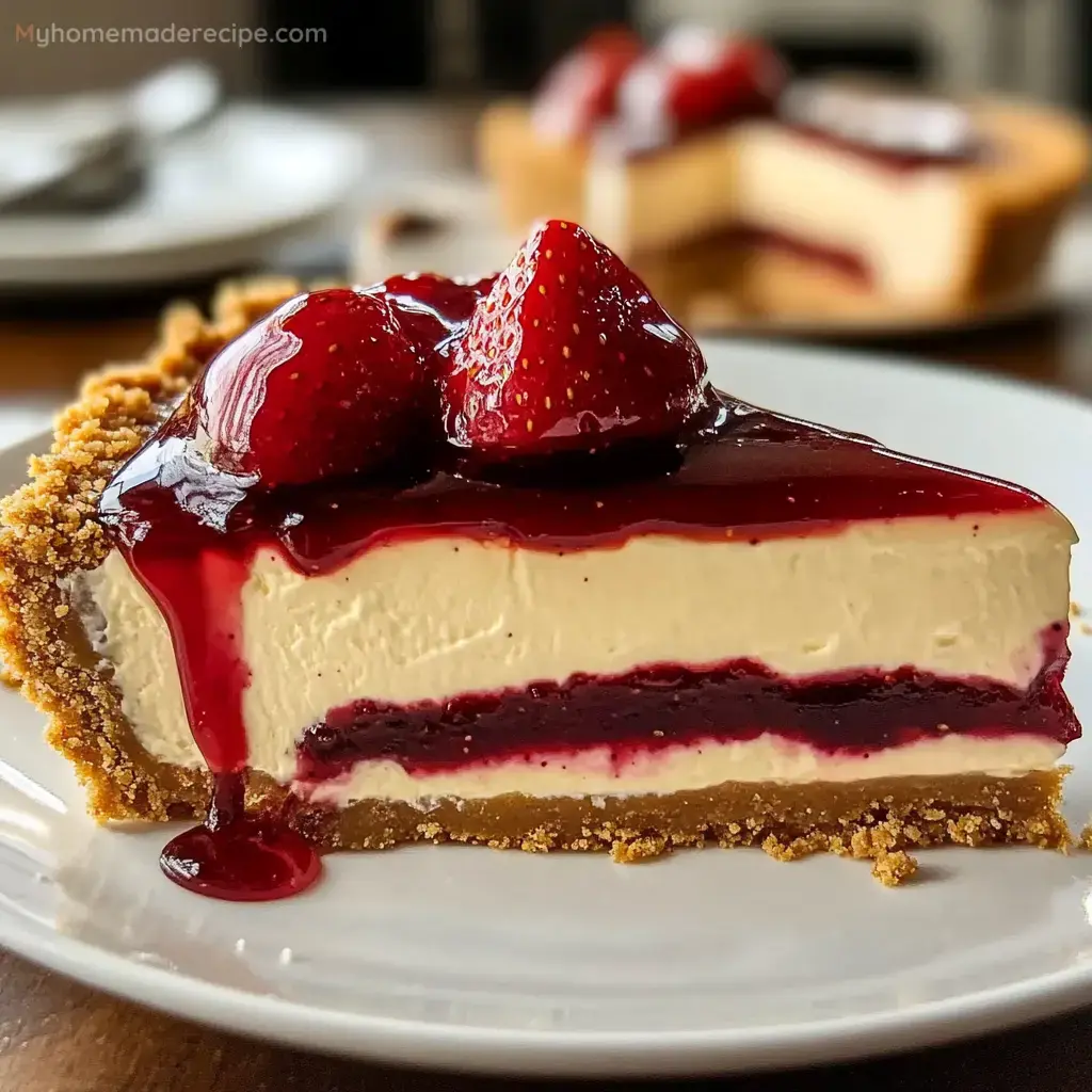 Peanut Butter and Jelly Cheesecake