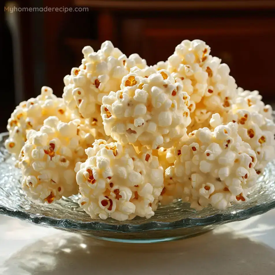 Best Ever Popcorn Balls with Marshmallows and Corn Syrup