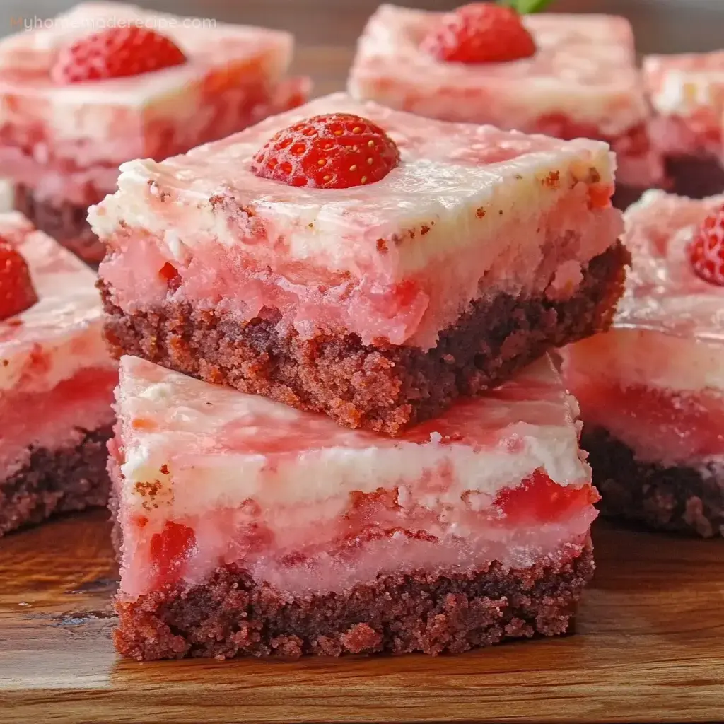 Strawberry Brownies