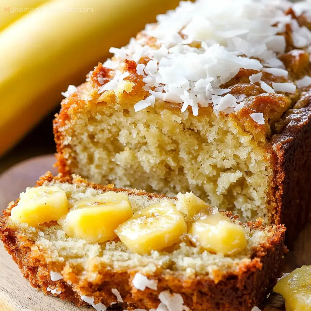 Hawaiian Banana Bread