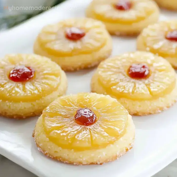 Pineapple Upside Down Delight Cookies