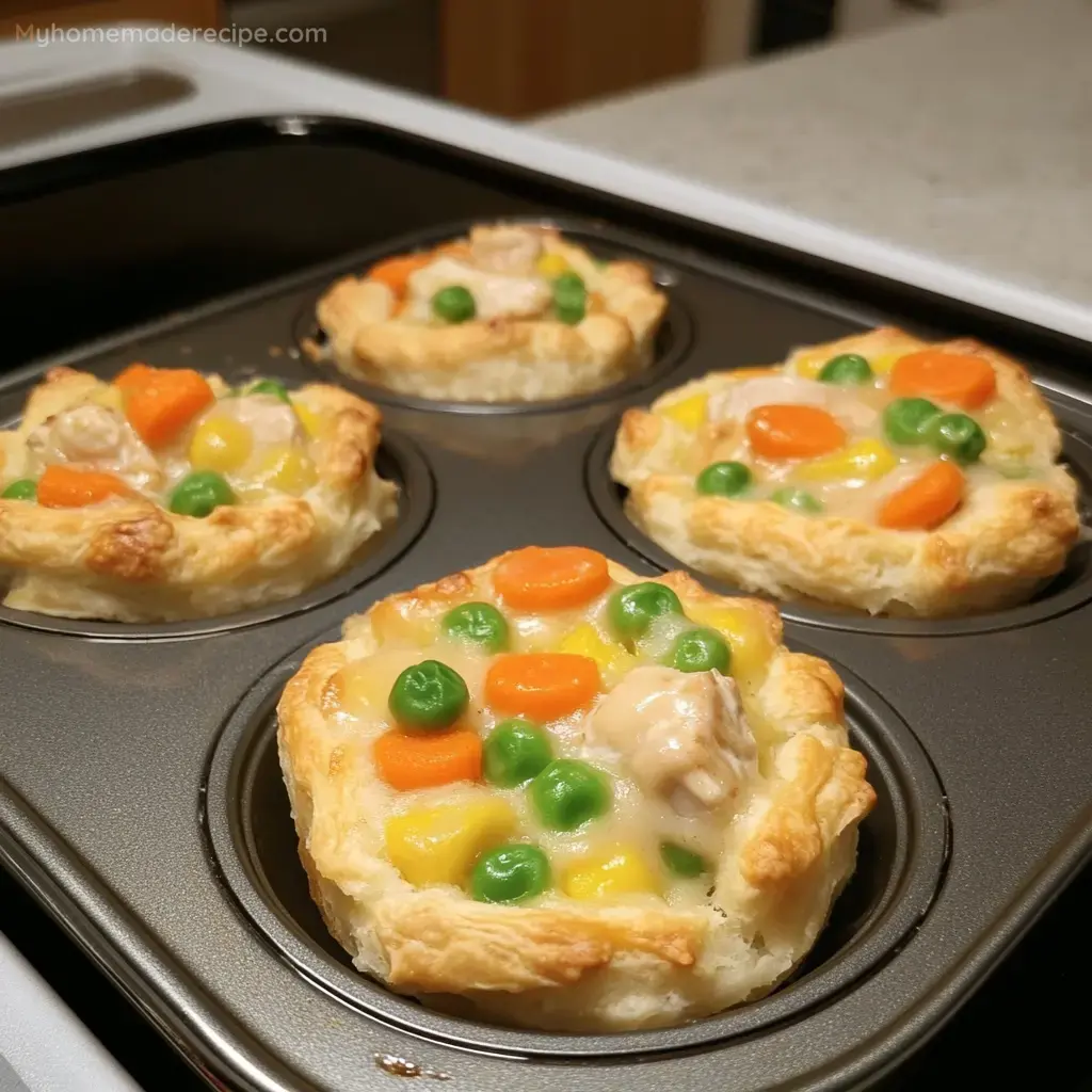 Easy Mini Chicken Pot Pies