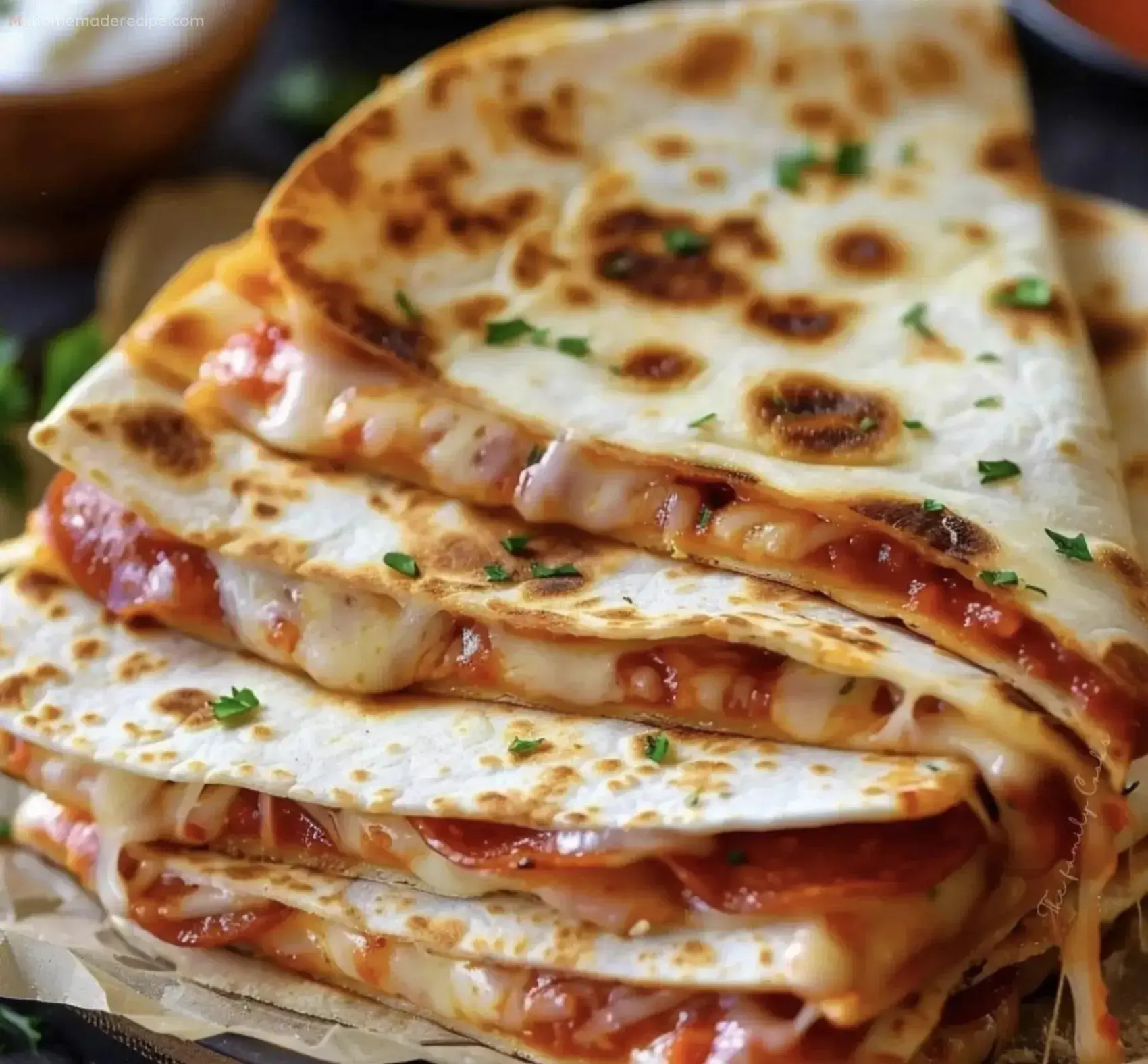 Pizza Quesadillas