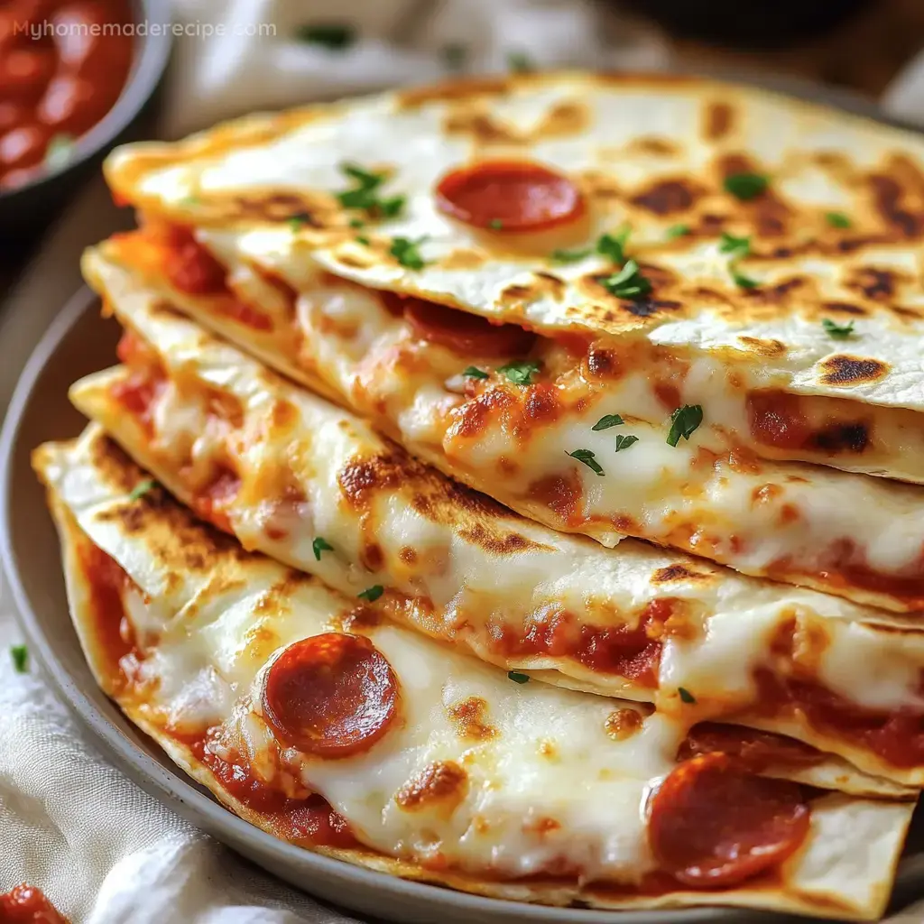 Ultimate Pizza Quesadillas