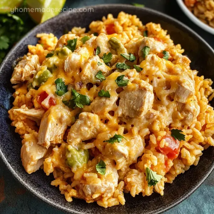 Pollo Loco - Mexican Chicken and Rice with Queso