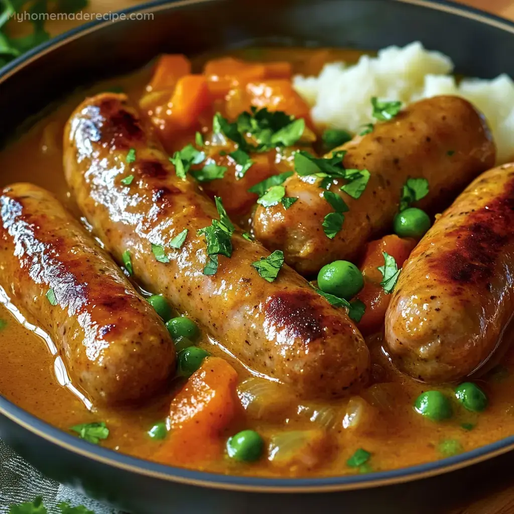 Ultimate Curried Sausages