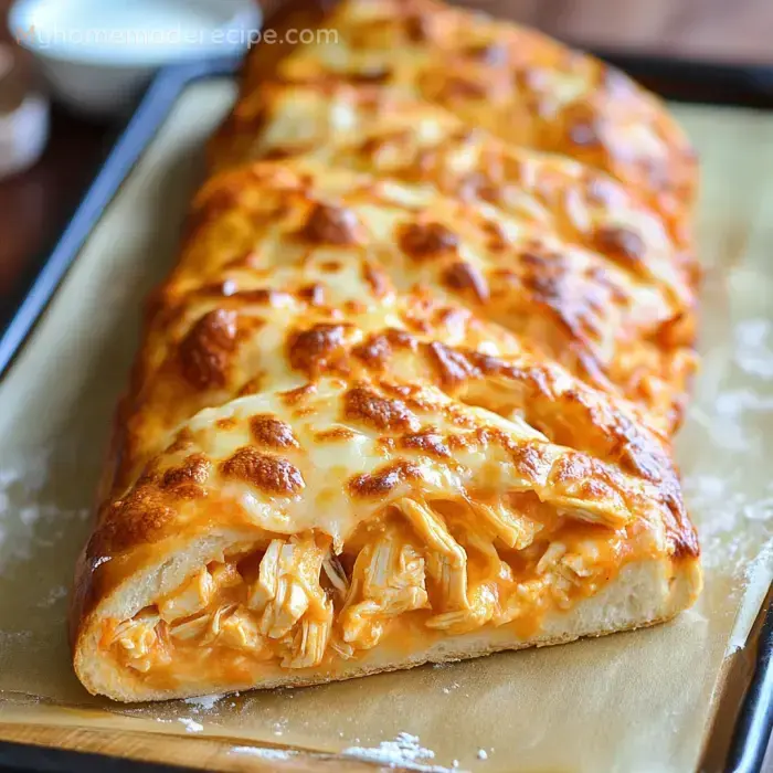 Buffalo Chicken Bread