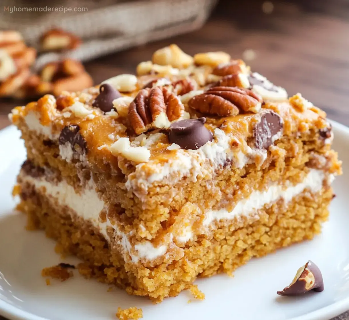 Earthquake Pumpkin Cake