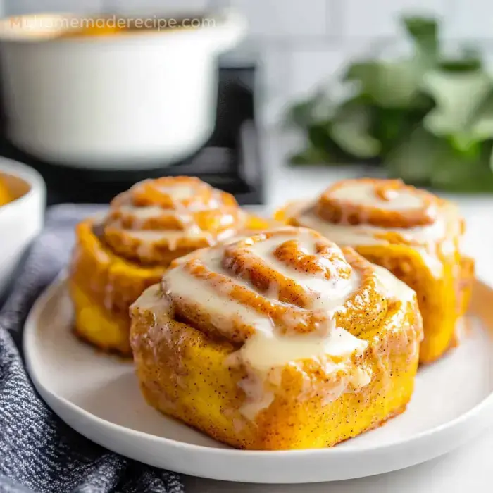 Pumpkin Cinnamon Rolls