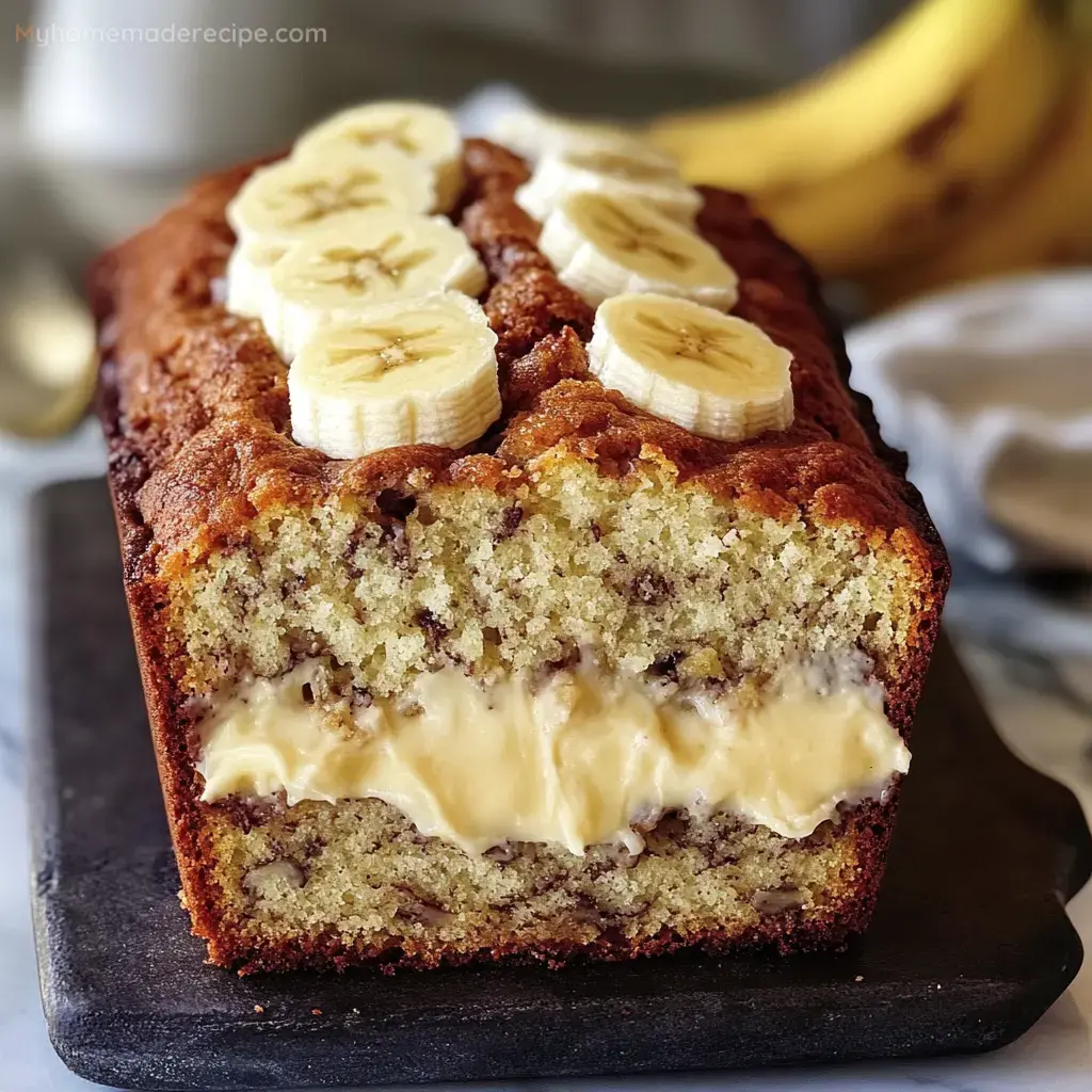 Ultimate Cream Cheese Banana Bread