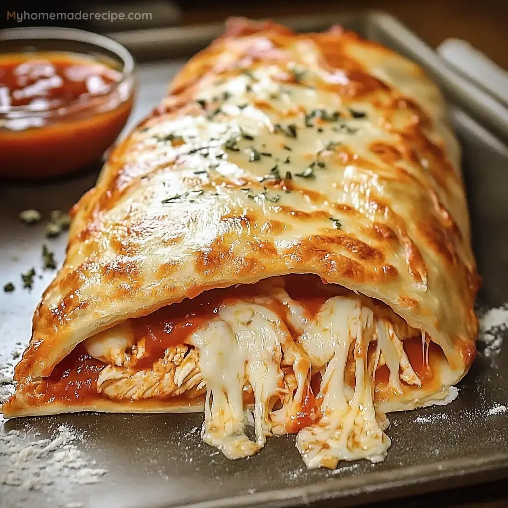 Chicken Parmesan Calzone