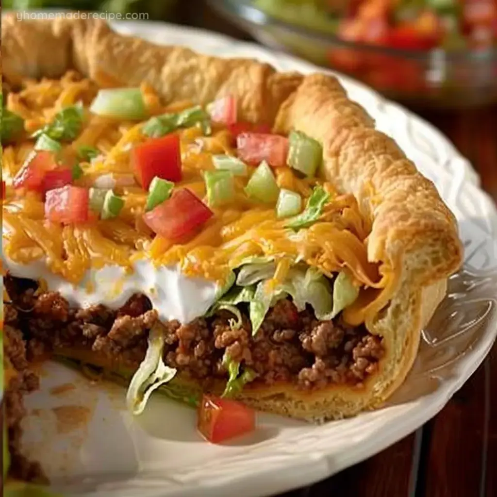 Pillsbury Crescent Roll Taco Bake