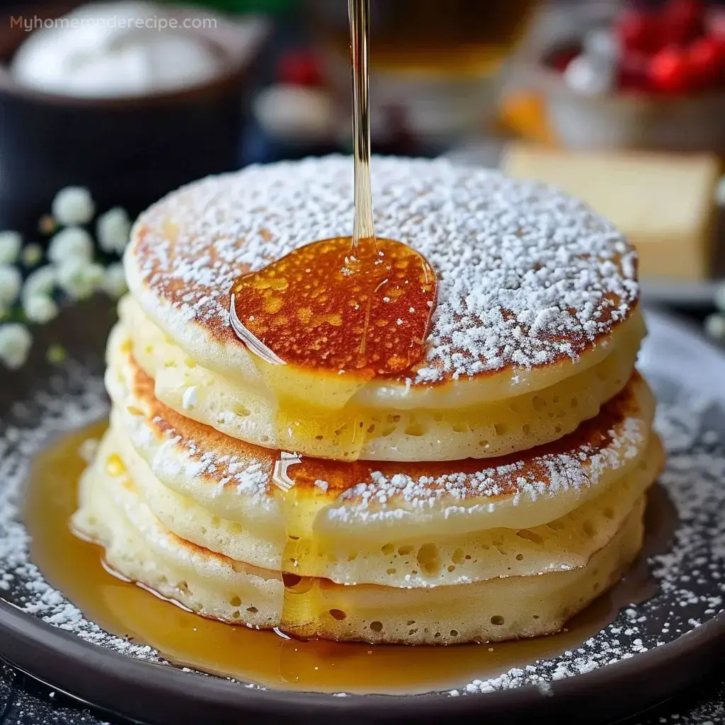 Fluffy Japanese Pancakes