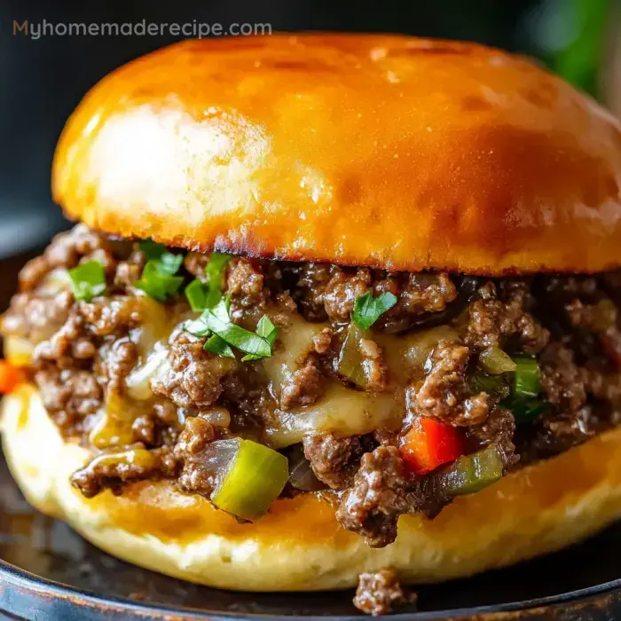 Philly Cheese Steak Sloppy Joes