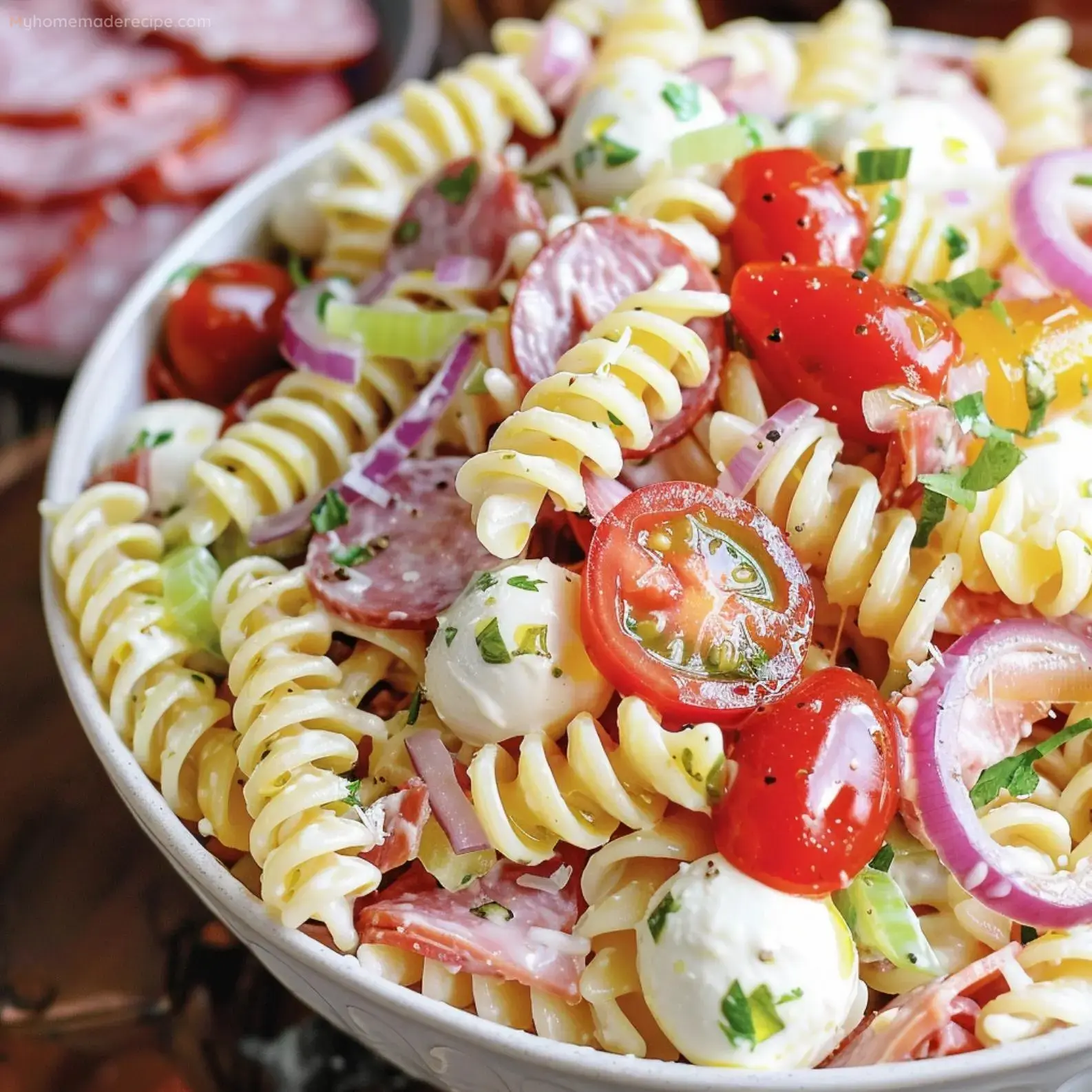 Italian Grinder Pasta Salad