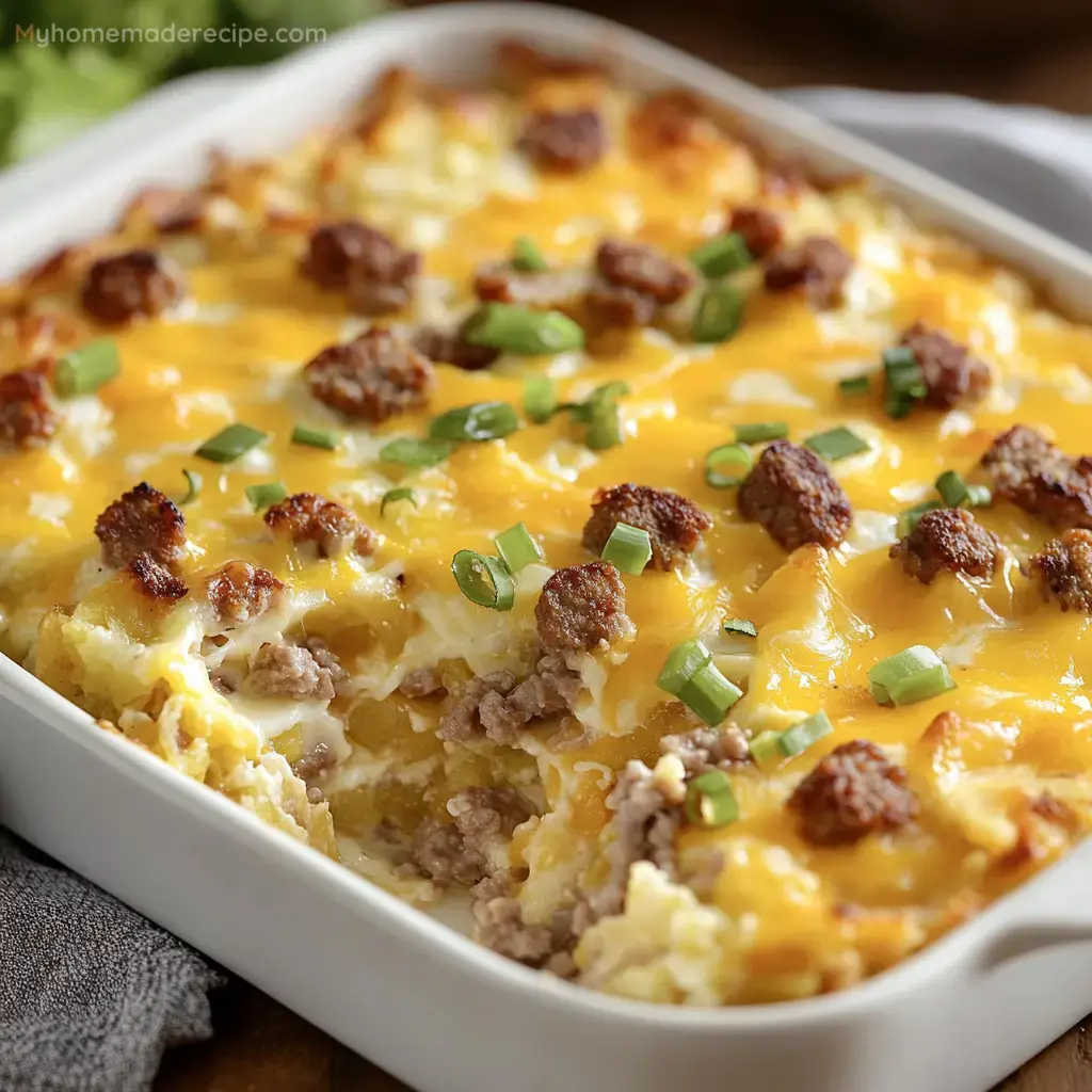 Sausage Hashbrown Casserole