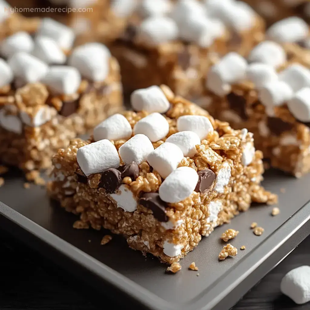 S’mores Rice Krispies Treats