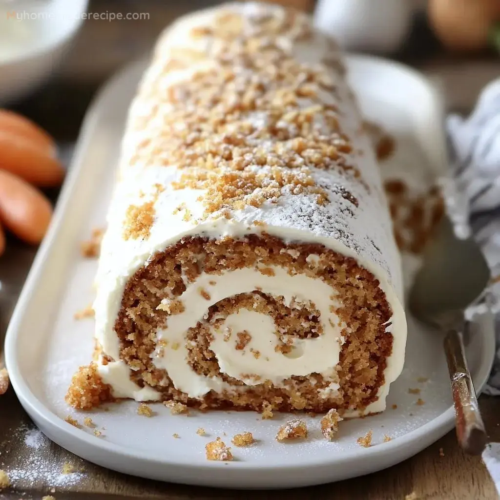 Carrot Cake Roll