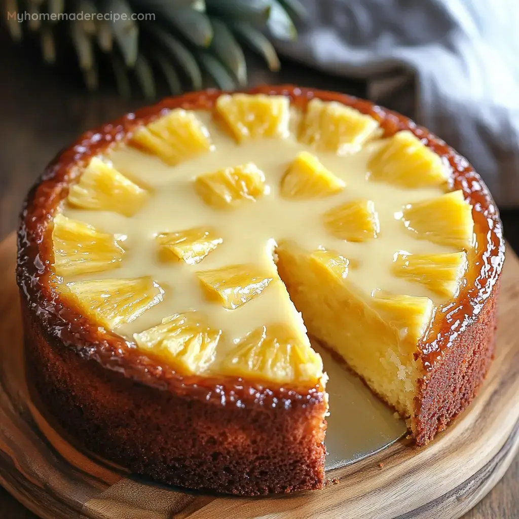 Juicy Pineapple Cake