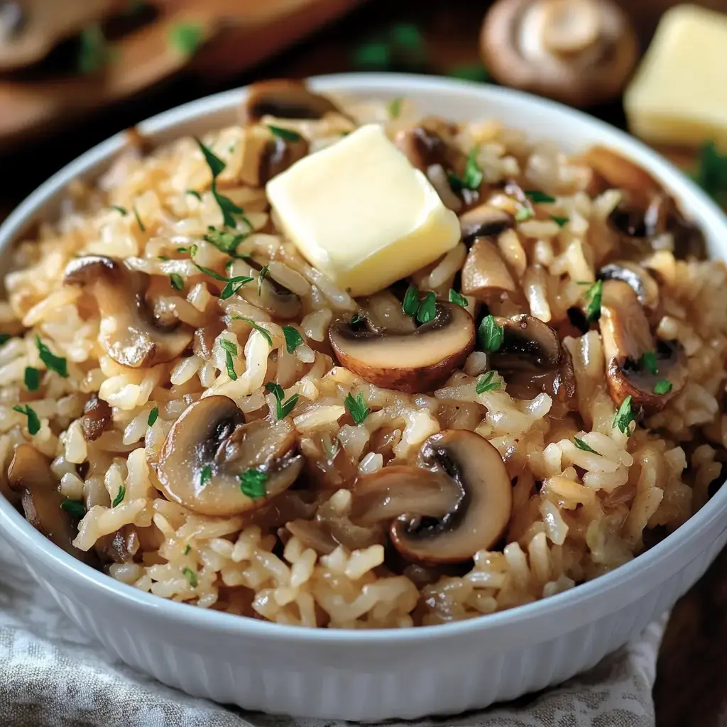 Ultimate Savory Mushroom Rice