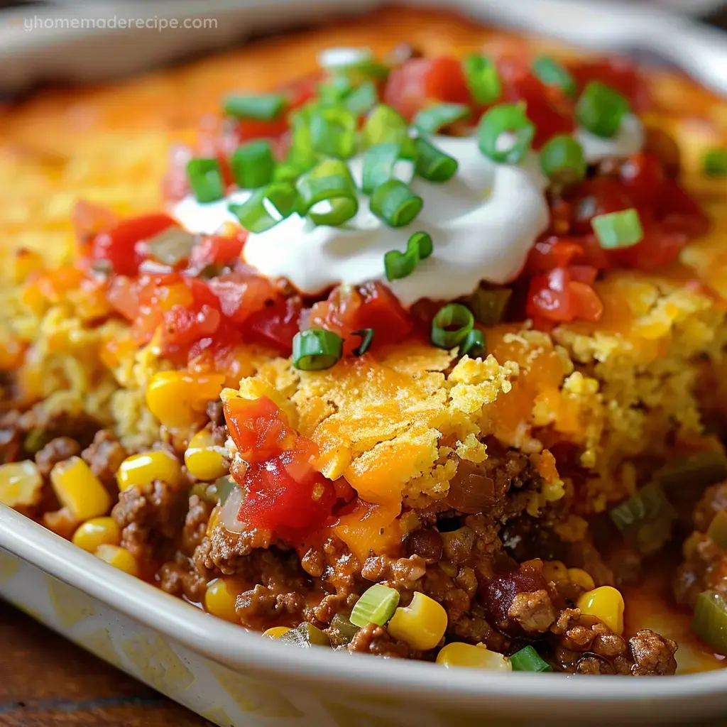 Mexican Cornbread Casserole