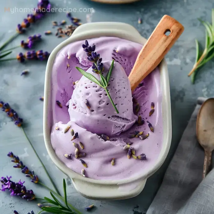 Lavender Ice Cream