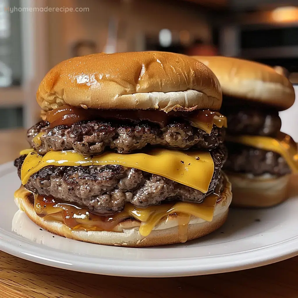 Steak and Shake Garlic Double Steakburger