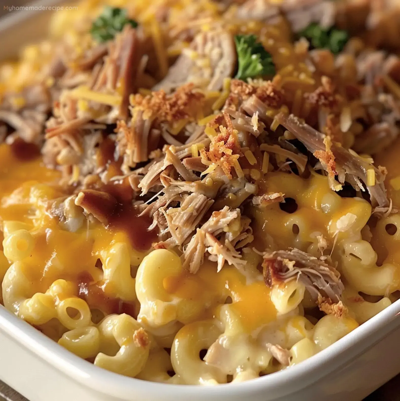 Pulled Pork Mac and Cheese