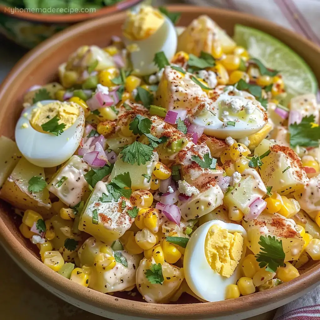 Mexican Street Corn Potato Salad