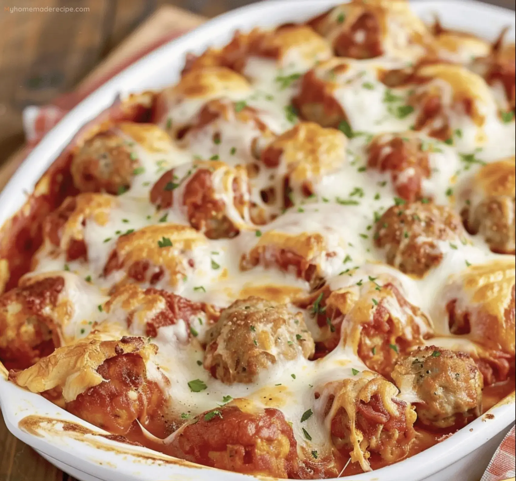 Meatball Sub Casserole