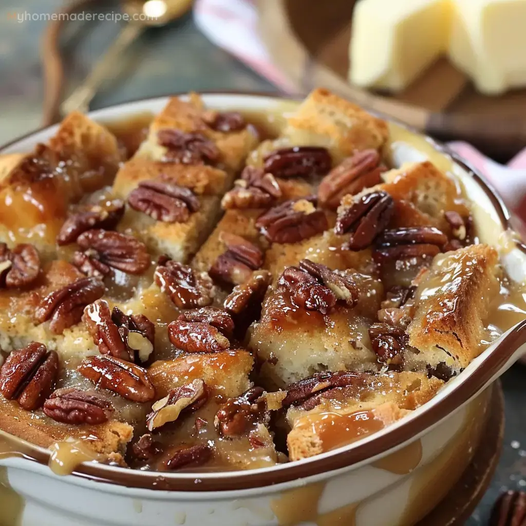 Pecan Pie Bread Pudding