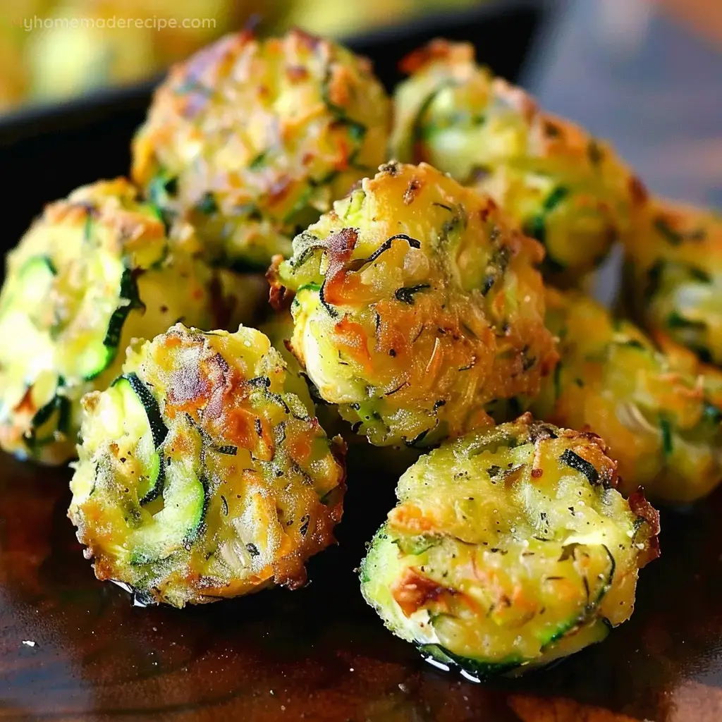 Zucchini Garlic Bites