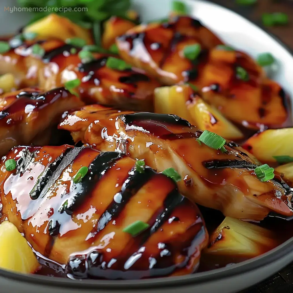 Hawaiian Grilled Teriyaki Chicken