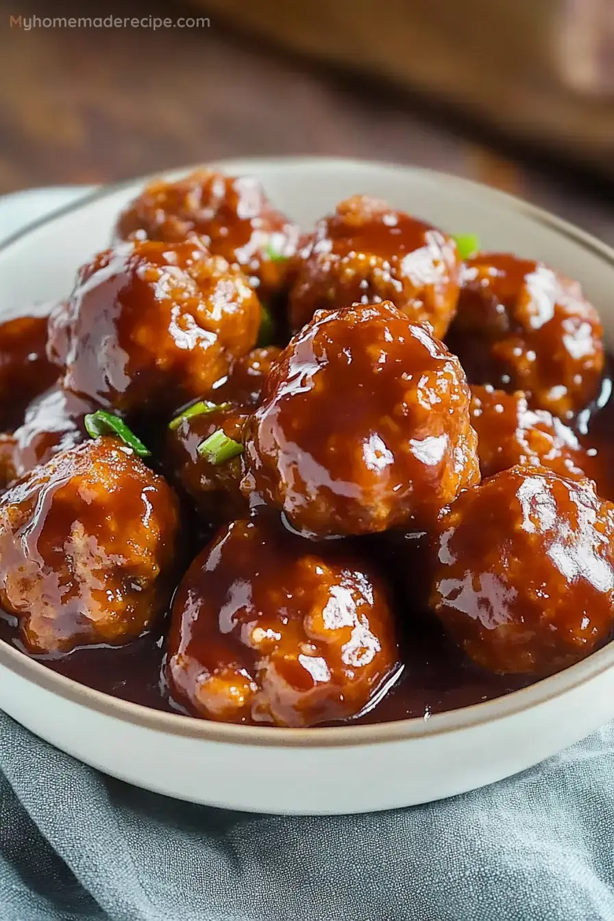 Sweet and Sour Meatballs