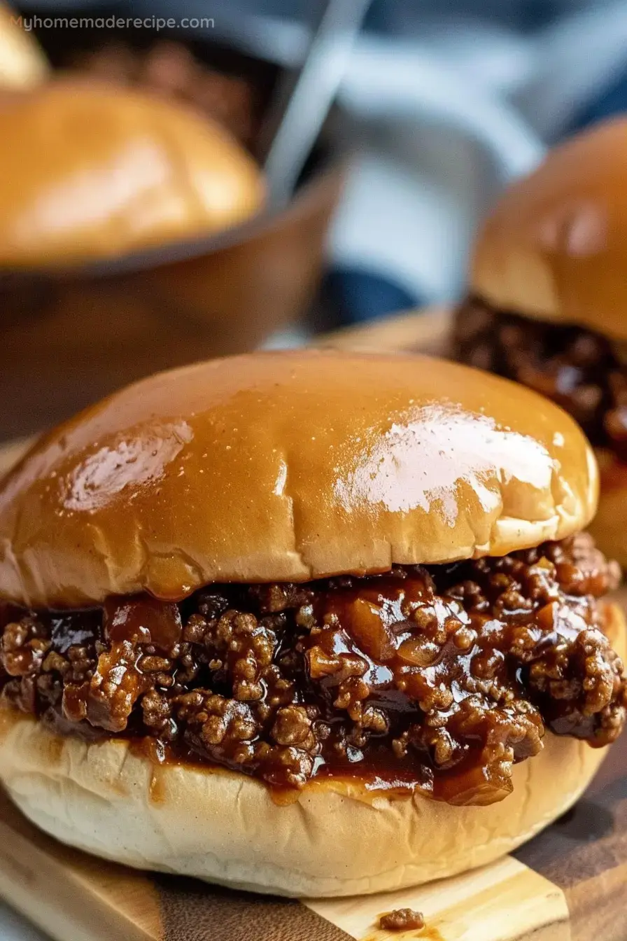 Dr. Pepper Barbecue Sloppy Joes