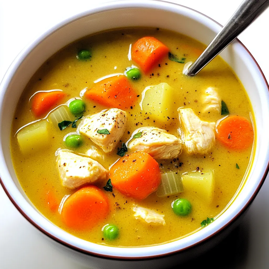 Cozy Curry Chicken Soup