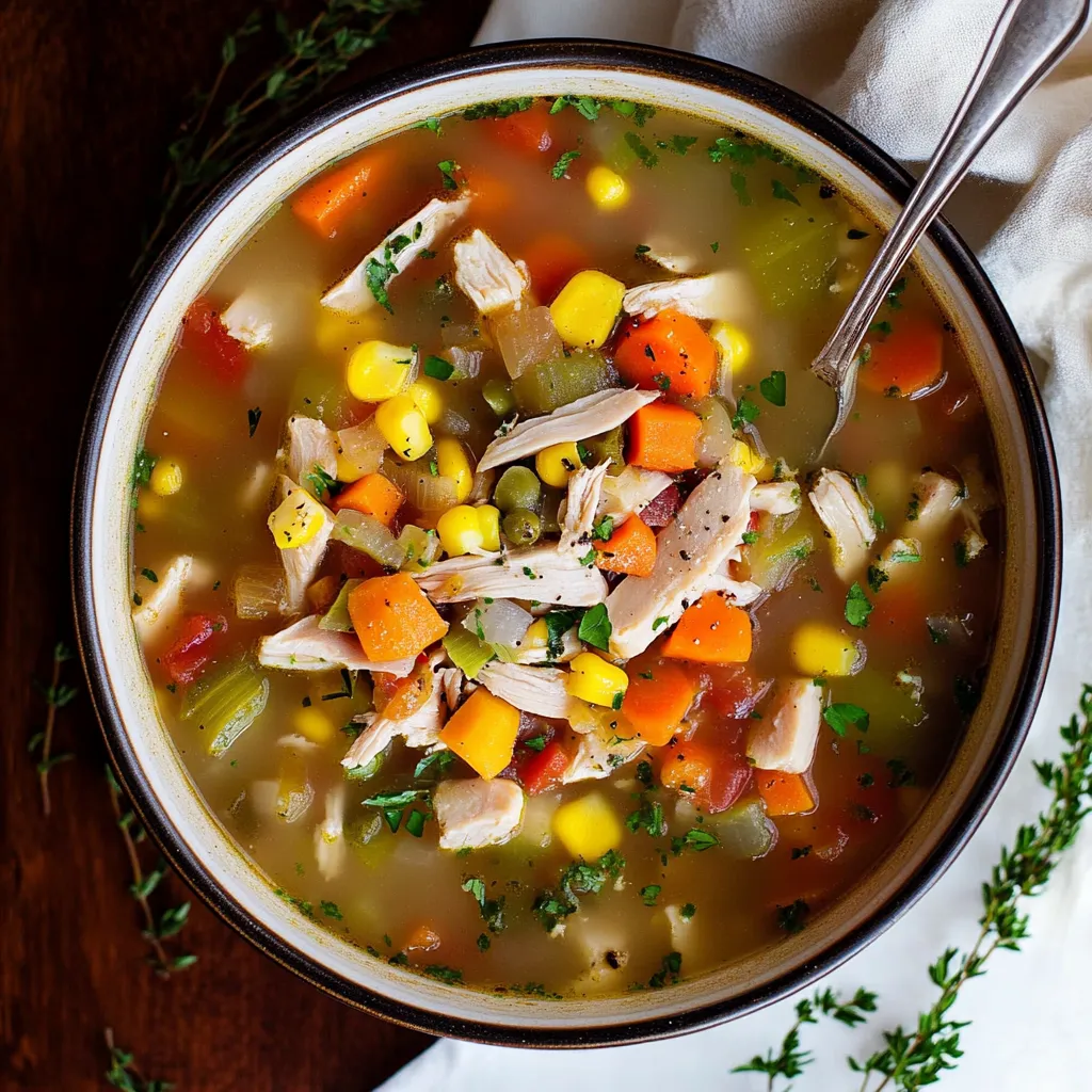 Turkey Vegetable Soup