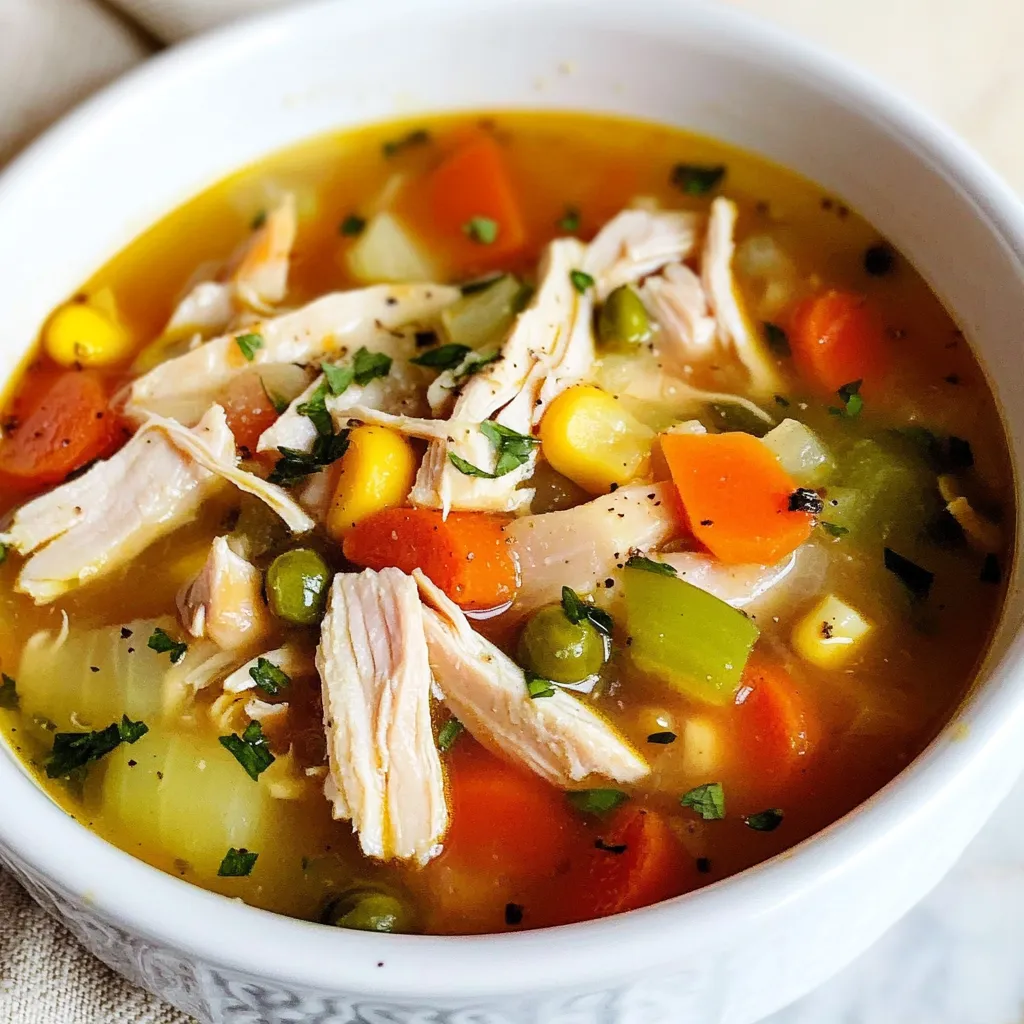 Turkey Vegetable Soup