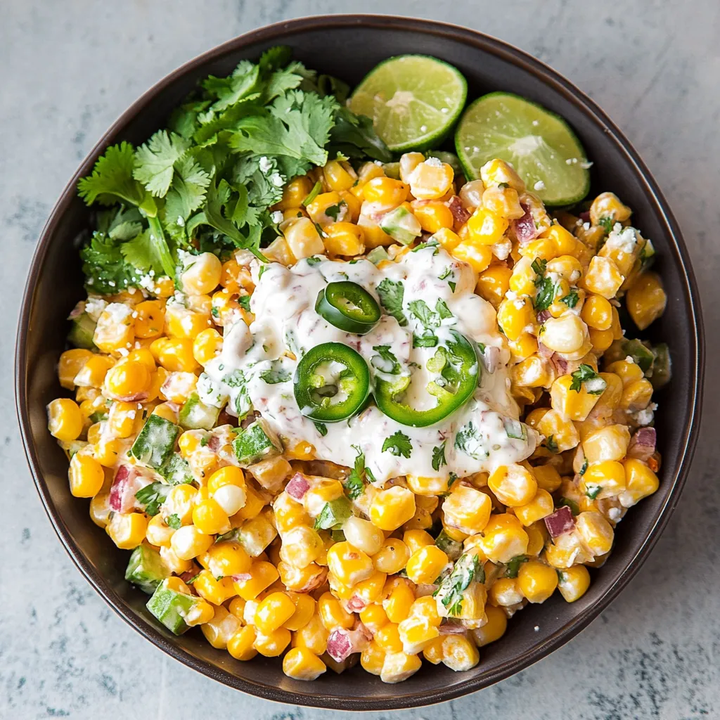 Mexican Street Corn Salad