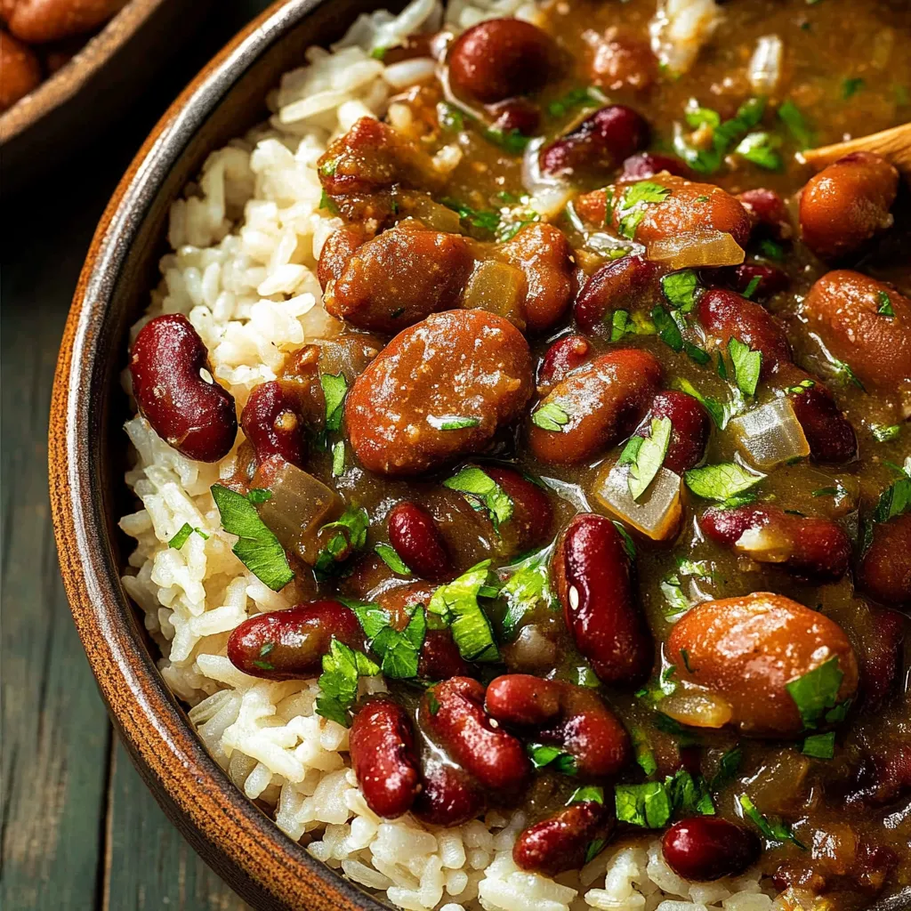 Authentic Louisiana Red Beans and Rice