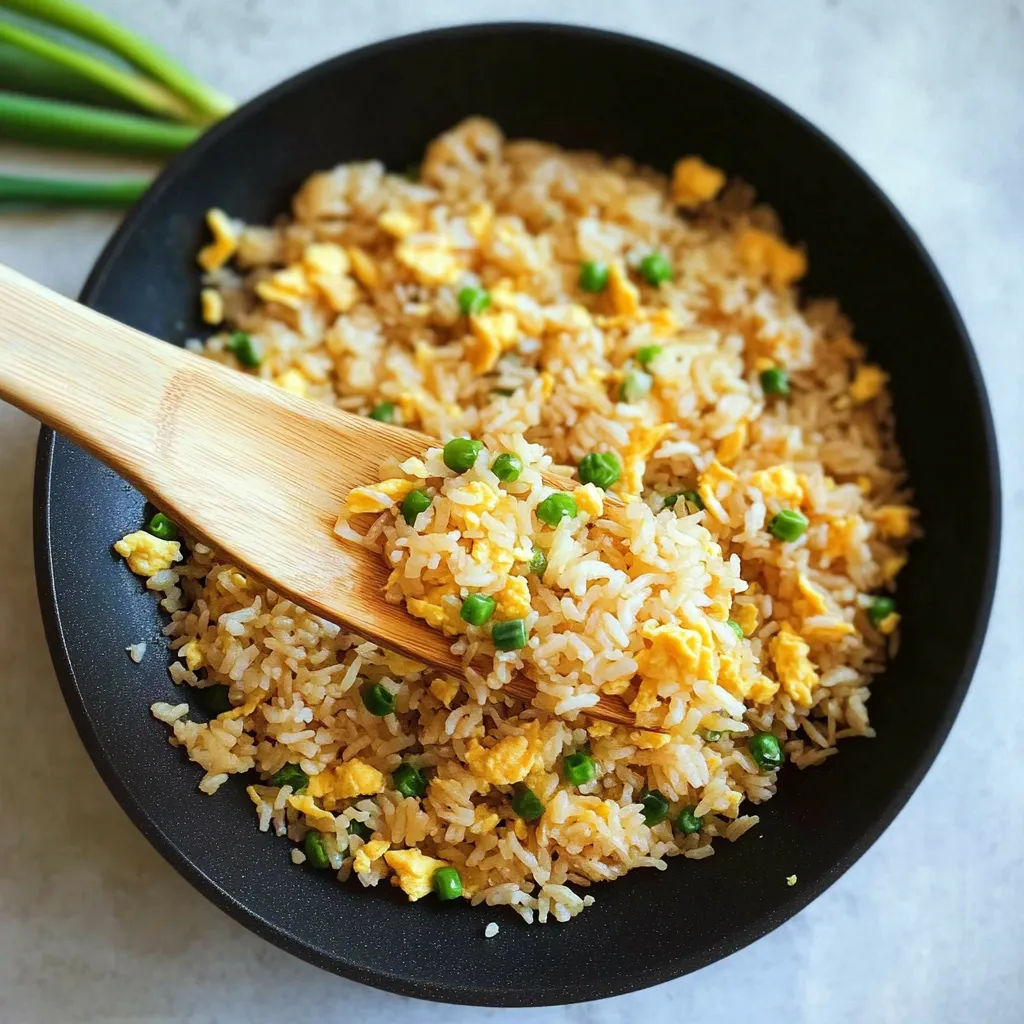 10 min Easy Egg Fried Rice